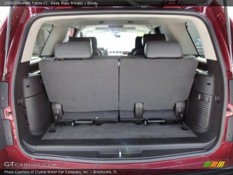 Deep Ruby Metallic / Ebony 2008 Chevrolet Tahoe LT