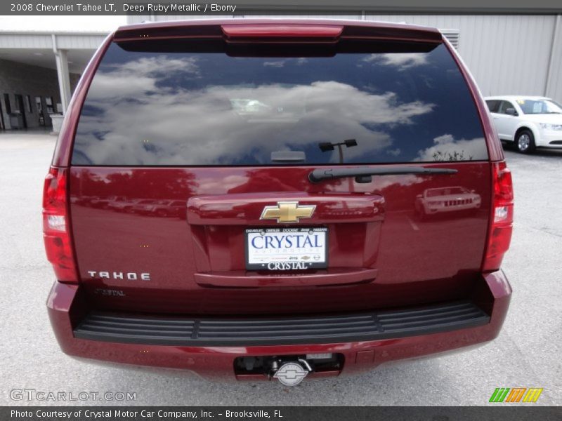 Deep Ruby Metallic / Ebony 2008 Chevrolet Tahoe LT