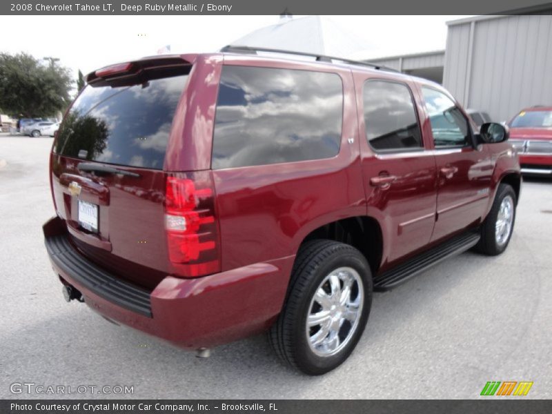 Deep Ruby Metallic / Ebony 2008 Chevrolet Tahoe LT