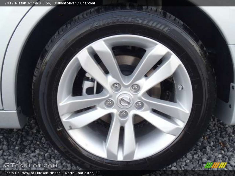 Brilliant Silver / Charcoal 2012 Nissan Altima 3.5 SR