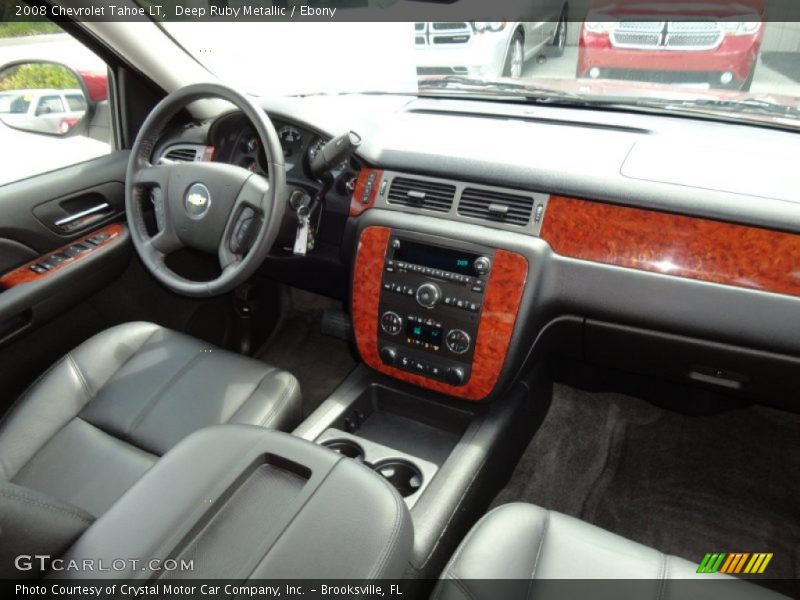 Deep Ruby Metallic / Ebony 2008 Chevrolet Tahoe LT