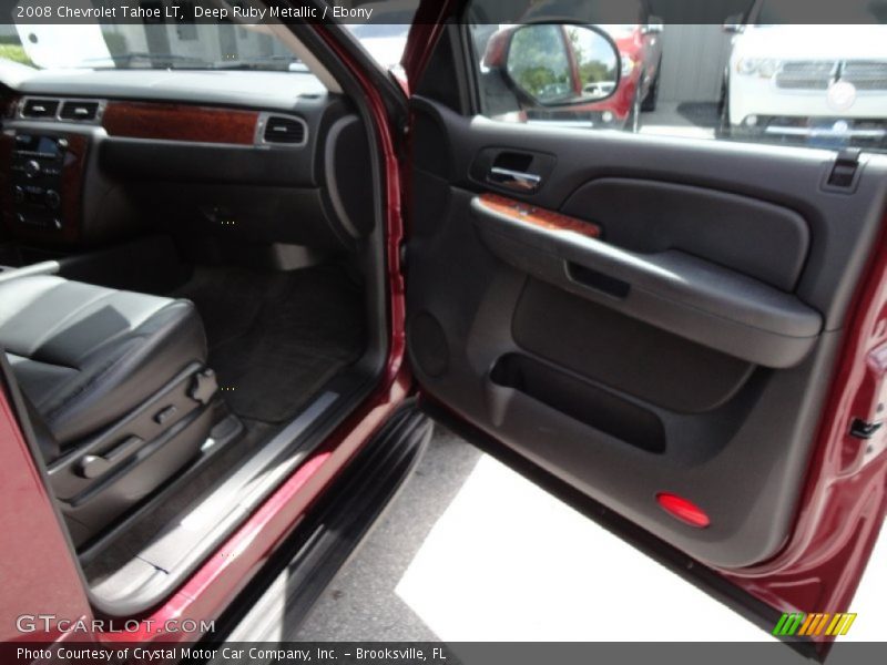 Deep Ruby Metallic / Ebony 2008 Chevrolet Tahoe LT