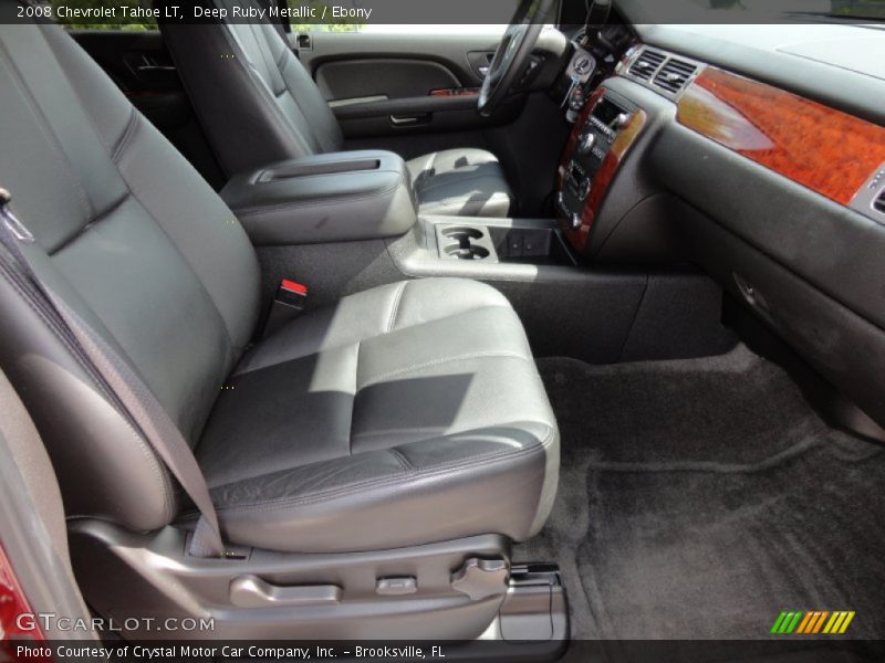 Deep Ruby Metallic / Ebony 2008 Chevrolet Tahoe LT