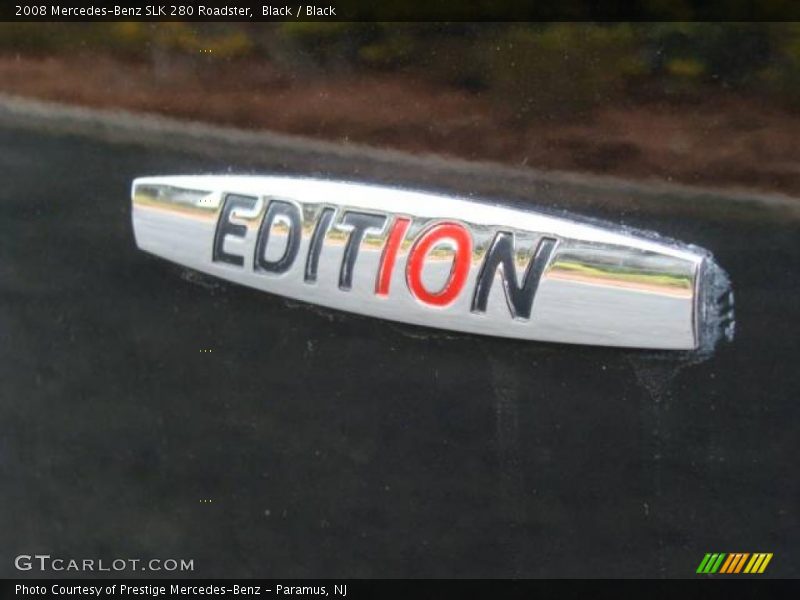 Black / Black 2008 Mercedes-Benz SLK 280 Roadster