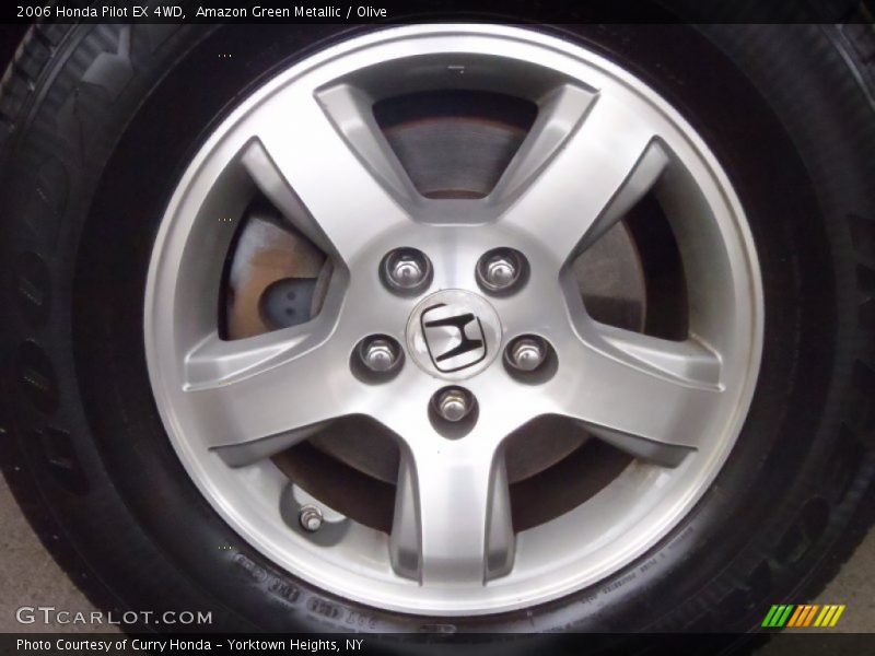 Amazon Green Metallic / Olive 2006 Honda Pilot EX 4WD