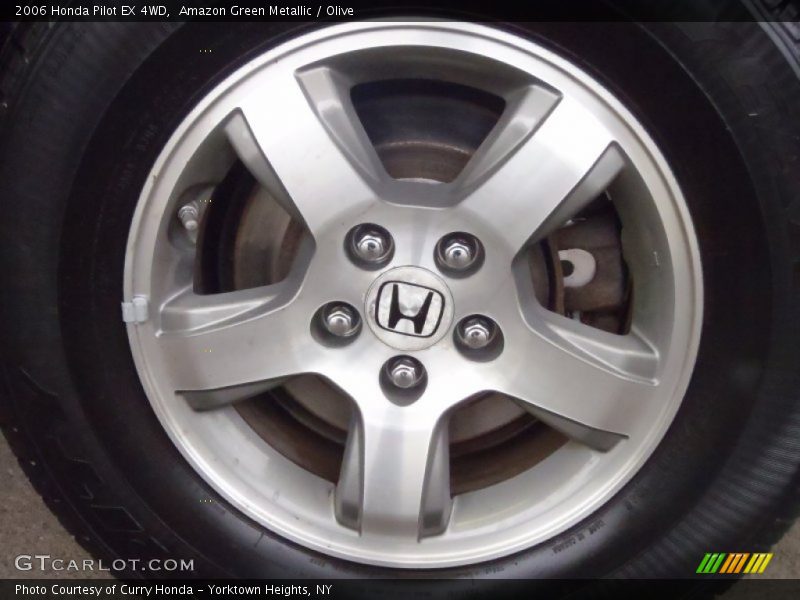 Amazon Green Metallic / Olive 2006 Honda Pilot EX 4WD