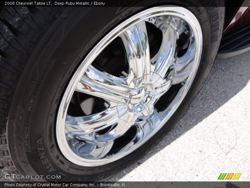 Deep Ruby Metallic / Ebony 2008 Chevrolet Tahoe LT