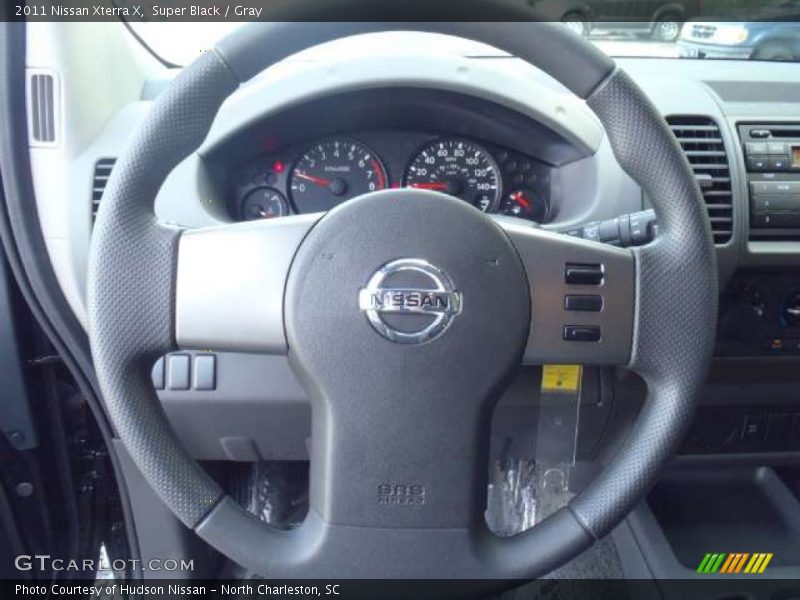 Super Black / Gray 2011 Nissan Xterra X