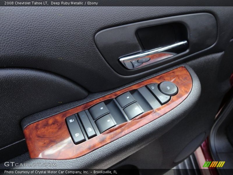 Deep Ruby Metallic / Ebony 2008 Chevrolet Tahoe LT