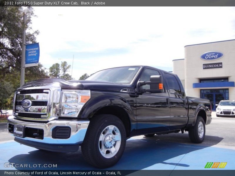 Black / Adobe 2012 Ford F350 Super Duty XLT Crew Cab