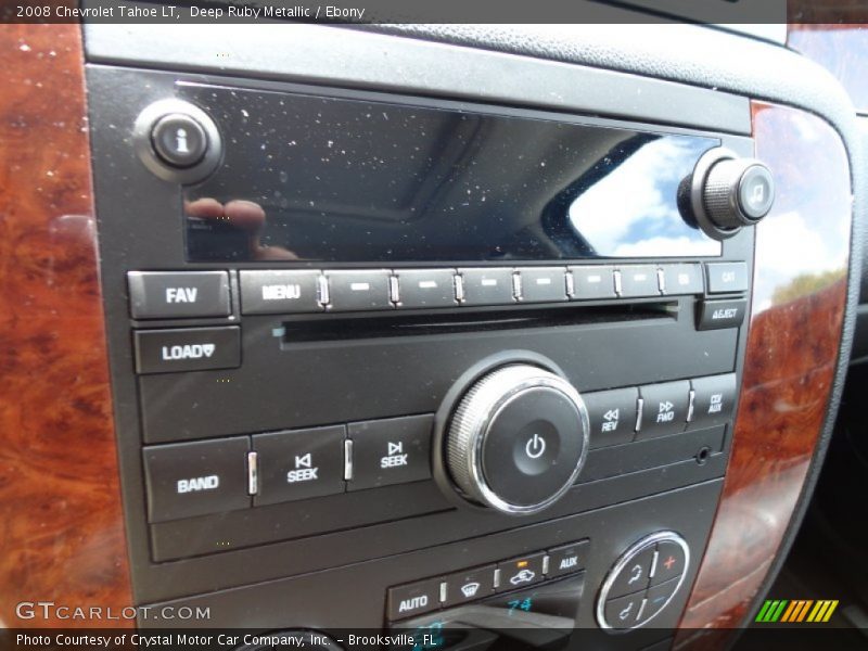 Deep Ruby Metallic / Ebony 2008 Chevrolet Tahoe LT