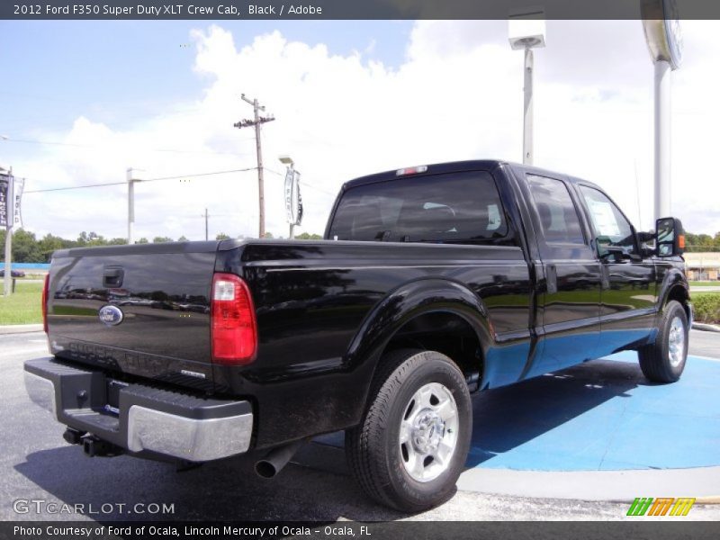 Black / Adobe 2012 Ford F350 Super Duty XLT Crew Cab