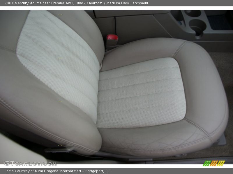 Black Clearcoat / Medium Dark Parchment 2004 Mercury Mountaineer Premier AWD