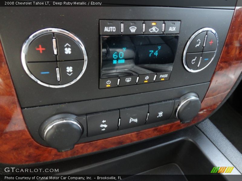 Deep Ruby Metallic / Ebony 2008 Chevrolet Tahoe LT