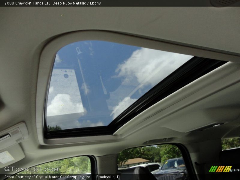 Deep Ruby Metallic / Ebony 2008 Chevrolet Tahoe LT