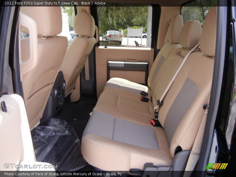  2012 F350 Super Duty XLT Crew Cab Adobe Interior