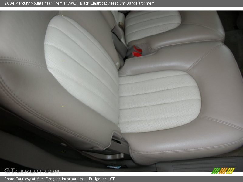Black Clearcoat / Medium Dark Parchment 2004 Mercury Mountaineer Premier AWD