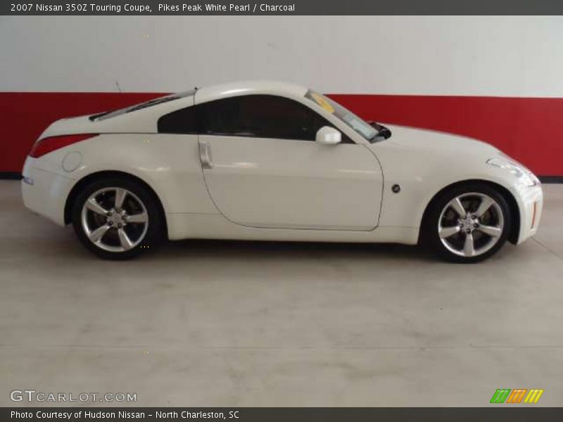 Pikes Peak White Pearl / Charcoal 2007 Nissan 350Z Touring Coupe