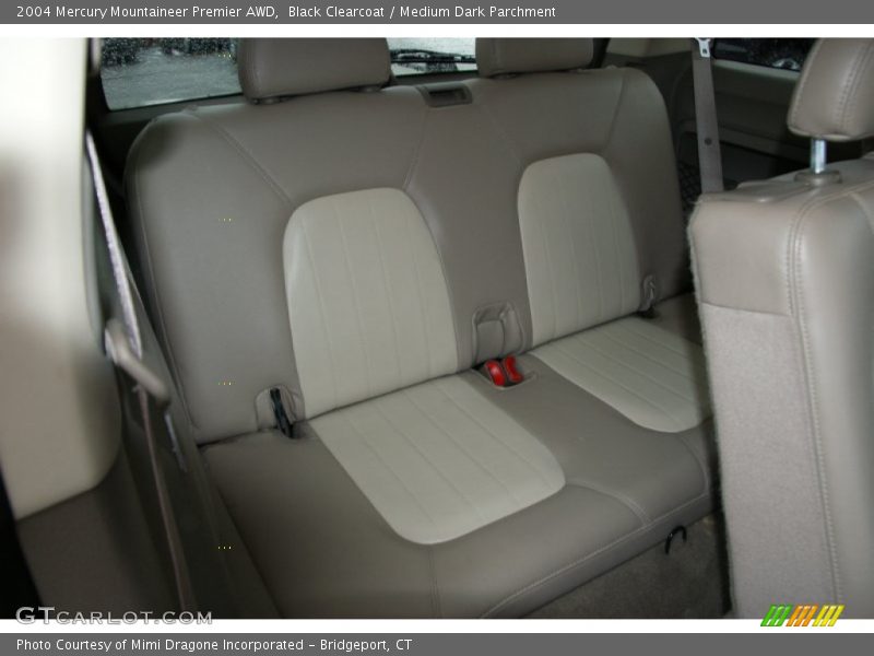 Black Clearcoat / Medium Dark Parchment 2004 Mercury Mountaineer Premier AWD