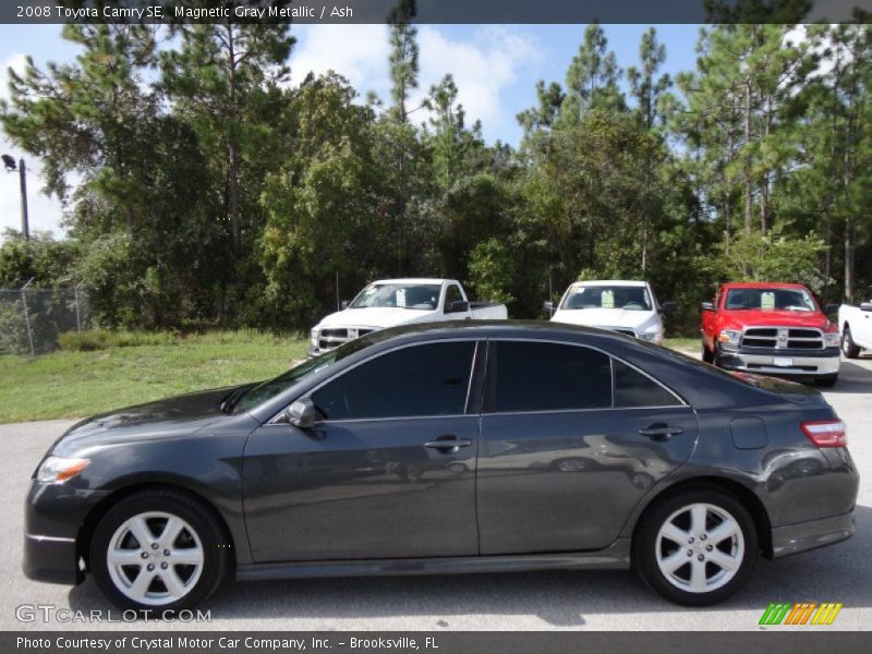 Magnetic Gray Metallic / Ash 2008 Toyota Camry SE