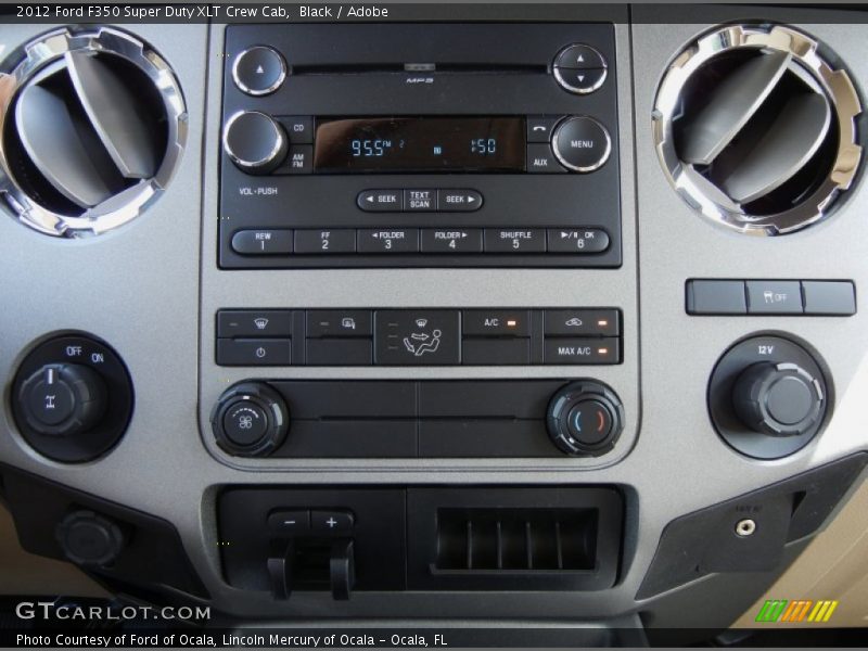 Controls of 2012 F350 Super Duty XLT Crew Cab