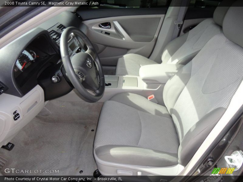 Magnetic Gray Metallic / Ash 2008 Toyota Camry SE