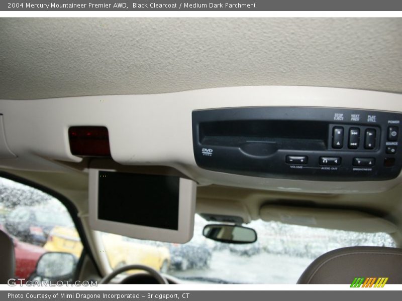 Black Clearcoat / Medium Dark Parchment 2004 Mercury Mountaineer Premier AWD