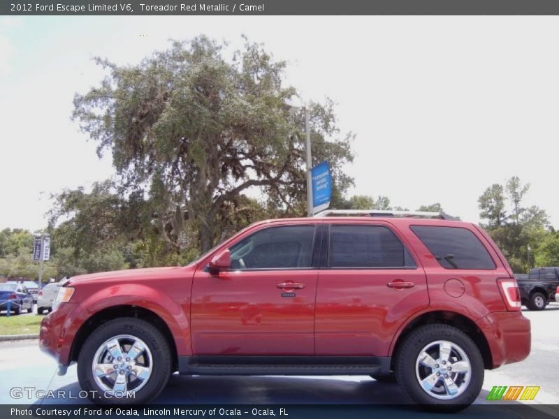  2012 Escape Limited V6 Toreador Red Metallic