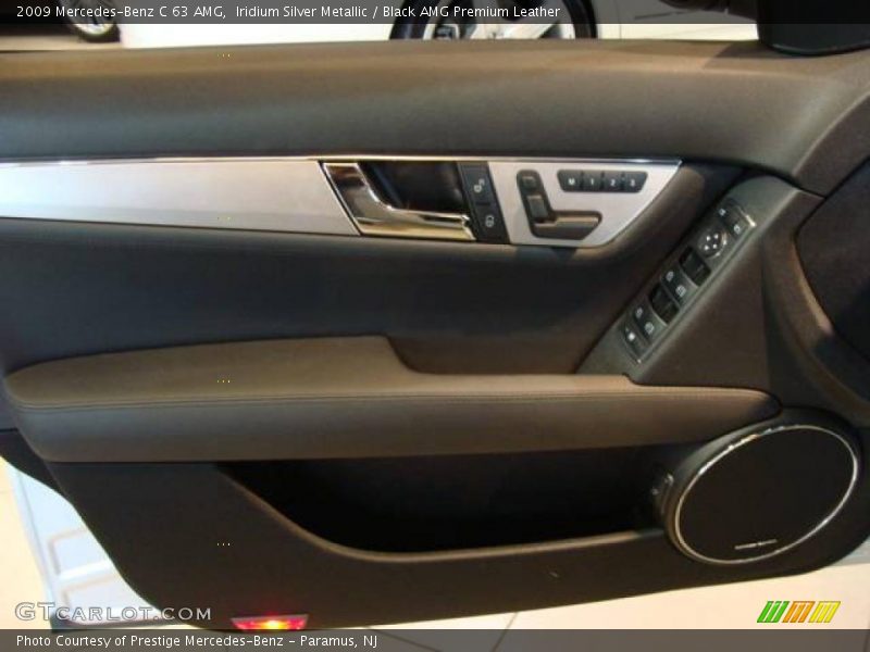 Iridium Silver Metallic / Black AMG Premium Leather 2009 Mercedes-Benz C 63 AMG