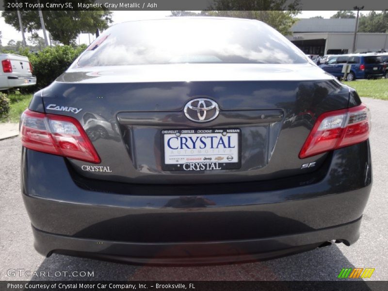 Magnetic Gray Metallic / Ash 2008 Toyota Camry SE