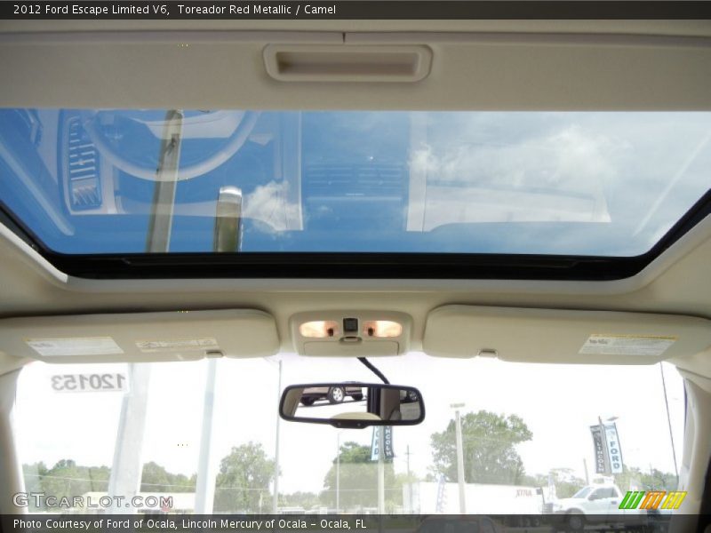 Toreador Red Metallic / Camel 2012 Ford Escape Limited V6