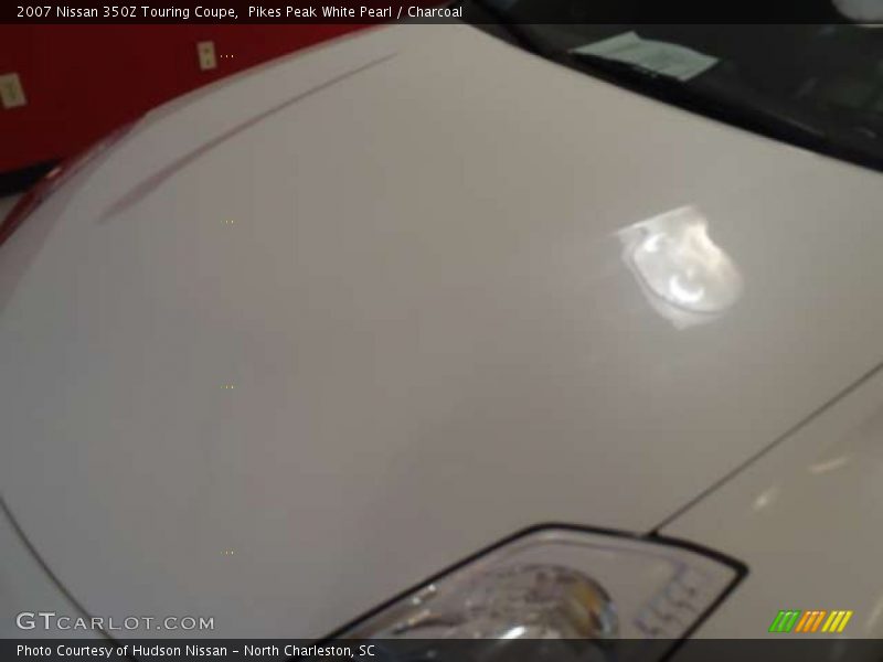 Pikes Peak White Pearl / Charcoal 2007 Nissan 350Z Touring Coupe