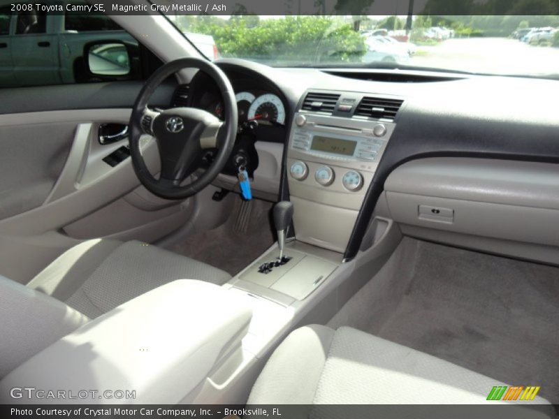 Magnetic Gray Metallic / Ash 2008 Toyota Camry SE