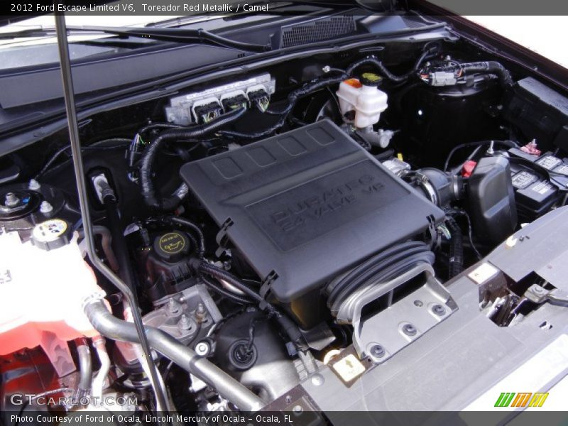 2012 Escape Limited V6 Engine - 3.0 Liter DOHC 24-Valve Duratec Flex-Fuel V6