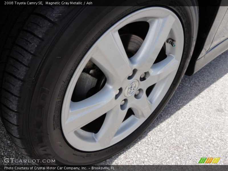 Magnetic Gray Metallic / Ash 2008 Toyota Camry SE