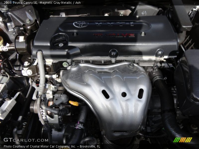 Magnetic Gray Metallic / Ash 2008 Toyota Camry SE