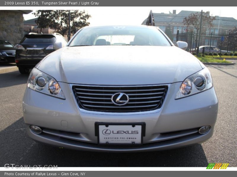 Tungsten Silver Pearl / Light Gray 2009 Lexus ES 350