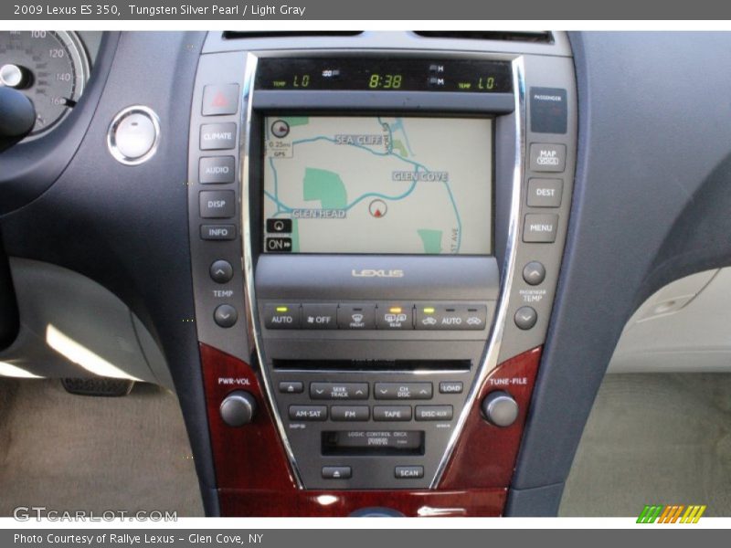 Tungsten Silver Pearl / Light Gray 2009 Lexus ES 350
