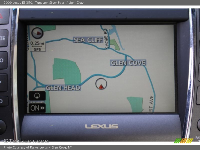 Tungsten Silver Pearl / Light Gray 2009 Lexus ES 350