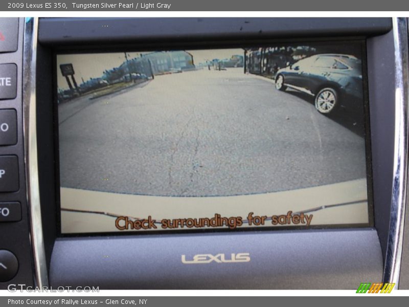 Tungsten Silver Pearl / Light Gray 2009 Lexus ES 350
