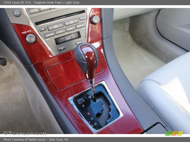Tungsten Silver Pearl / Light Gray 2009 Lexus ES 350