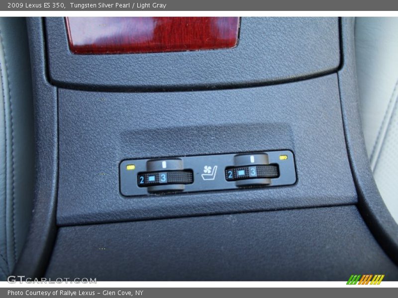 Tungsten Silver Pearl / Light Gray 2009 Lexus ES 350