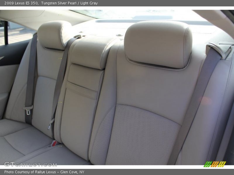 Tungsten Silver Pearl / Light Gray 2009 Lexus ES 350