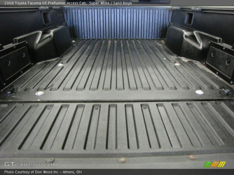 Super White / Sand Beige 2009 Toyota Tacoma V6 PreRunner Access Cab