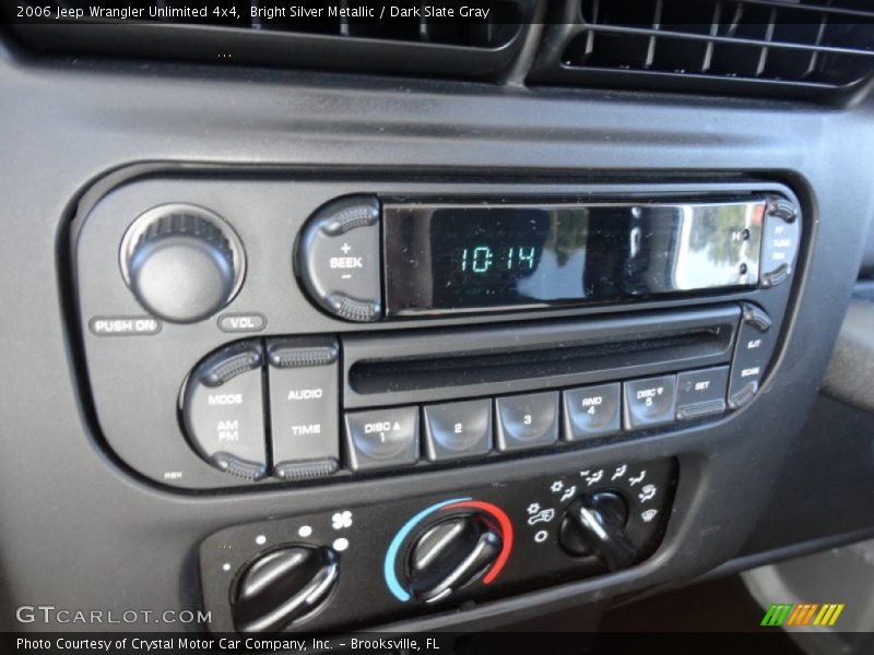 Bright Silver Metallic / Dark Slate Gray 2006 Jeep Wrangler Unlimited 4x4