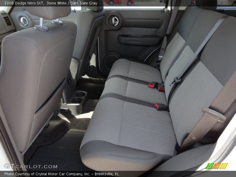 Stone White / Dark Slate Gray 2008 Dodge Nitro SXT
