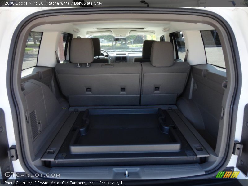 Stone White / Dark Slate Gray 2008 Dodge Nitro SXT