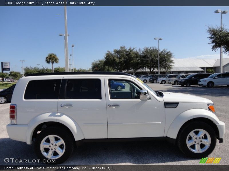 Stone White / Dark Slate Gray 2008 Dodge Nitro SXT