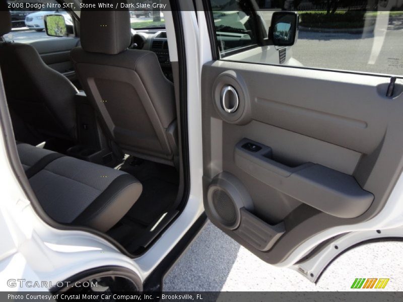 Stone White / Dark Slate Gray 2008 Dodge Nitro SXT