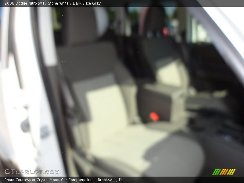 Stone White / Dark Slate Gray 2008 Dodge Nitro SXT